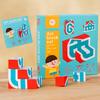 Children's Spatial Thinking Memory Training Matching Talent Building Block Puzzles, Parent-child Interaction Fun Wooden Toys