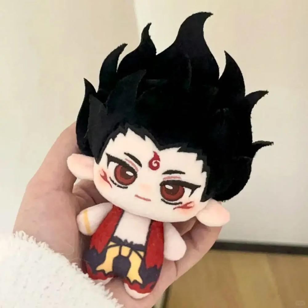 Anime Nezha The Demon Children Make Waves In the Sea Nezha Plush Toy AoBing Cute Doll Pendant for Chilidren's Birthday Gift 10cm