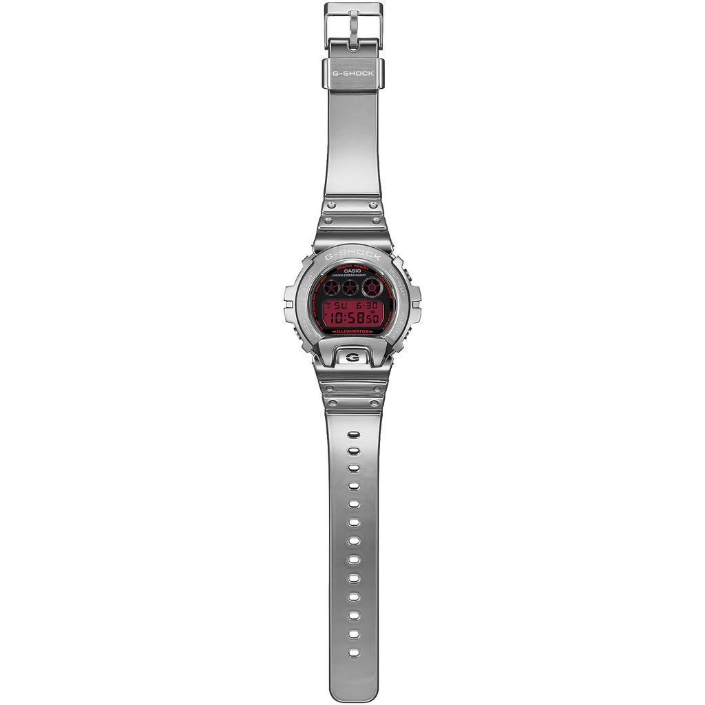 Casio Мужские серебряные часы G-Shock GM-6900YRA-8JF - Оригинальная модель из Японии, Прочные ударопрочные наручные часы