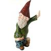 1 шт. садовый орнамент, забавная статуя гнома на лужайке, озорная декоративная шутка, карликовая кукла из смолы