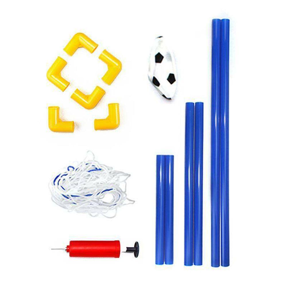Indoor Mini Net Set with Pump Detachable Outdoor Sport Soccer Goal Post Soccer Football