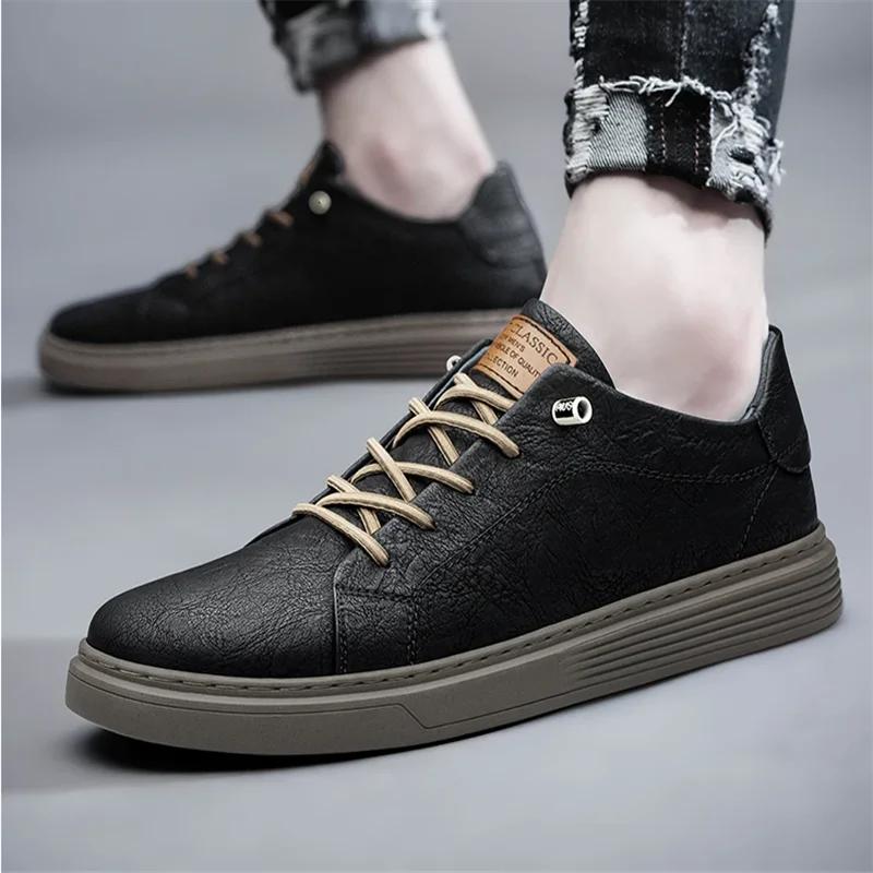 Модная итальянская марка Черные оксфорды из натуральной кожи Обувь унисекс Повседневная обувь На шнуровке Плоские кроссовки Роскошная обувь для мужчин Большой размер 37-47