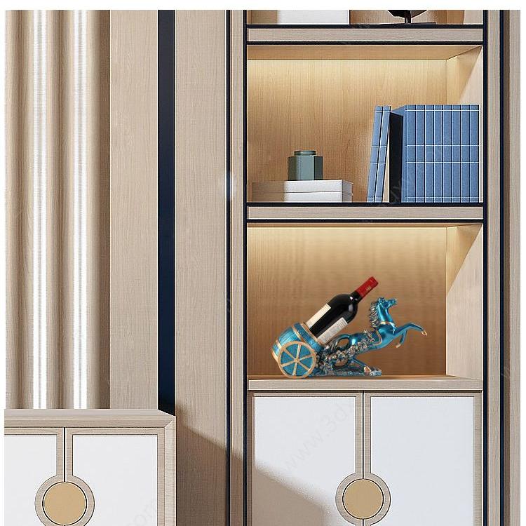 Стойка для виноградного вина украшает гостиную, роскошные винные шкафы высокого класса переехали в новые дома с декоративными подарками.