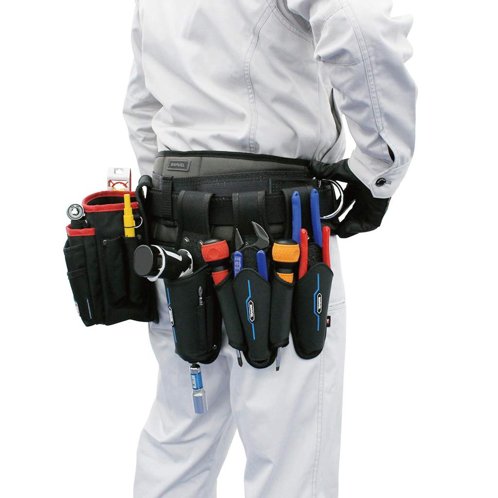 Marvel Pocket Smart Pliers with Side Screwdriver MDPSS44 Electrician's Shutto, 2-Tier Holder,