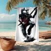 Rock Fashion Beach Towel: Ideal for Summer Adventures Soft, absorbent and quick drying suitable for swimming and bathing
