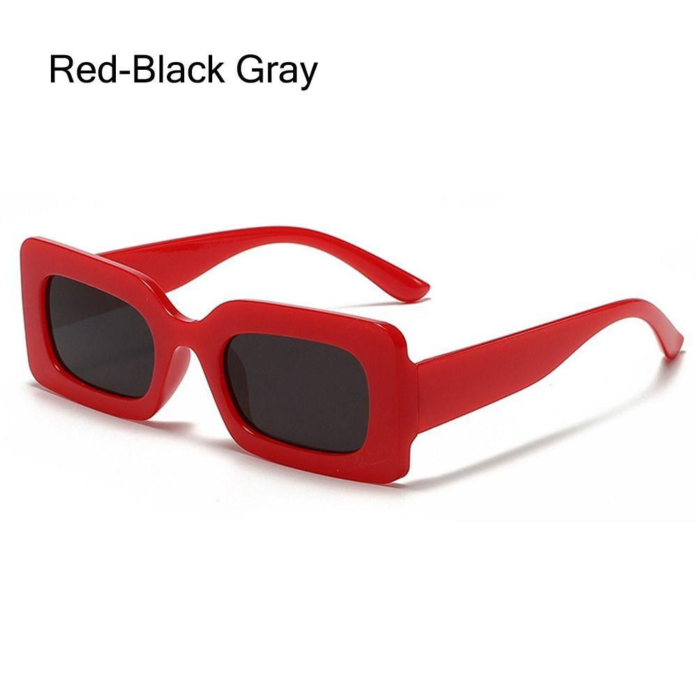 Retro Candy Color Y2K Sun Glasses Sunglasses for Women Men Vintage Shades Rectangle Sunglasses