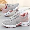 Shoes Women 2025 Summer New Large Size Casual Breathable Lace-up Air Cushion Running Shoes