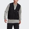 Adidas Оригинальный спортивный жилет, однотонный спортивный жилет, мужские жилеты, черный цвет H09056