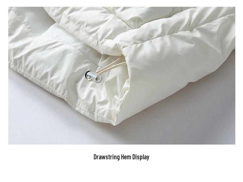 Мужская легкая черная пуховая куртка на зиму 2025 года - Национальный стандарт 90, Защита от холода, Верхняя одежда для пар.