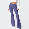 Women's Autumn And Winter Casual Home Flare Pants Yoga Casual Solid Color Sports Pants