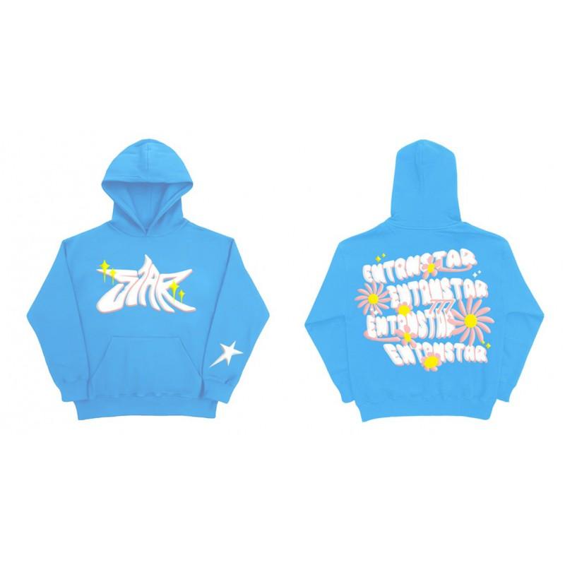 Hip Hop Street Style Letter Print Loose Hoodie Set Men Women Casual Tracksuit