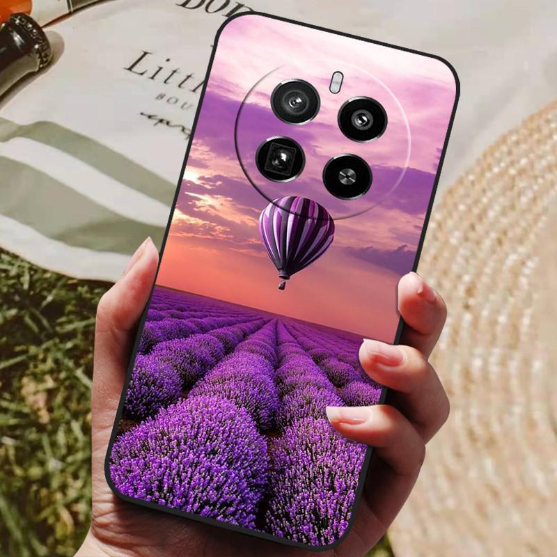 Для Realme 12 Pro Plus Чехол Роскошный Телефон Силиконовая Задняя Крышка Для Realme 12 Plus Чехлы Realme12 pro+ plus Защитная Оболочка Capas