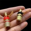 20Pcs 4mm Amplifier Speaker Terminal Binding Post Socket Connector Red & Black
