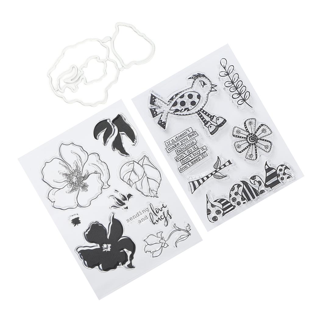Transparent Stamp Rubber Journal Album Decoration HandMade Crafts Supplies