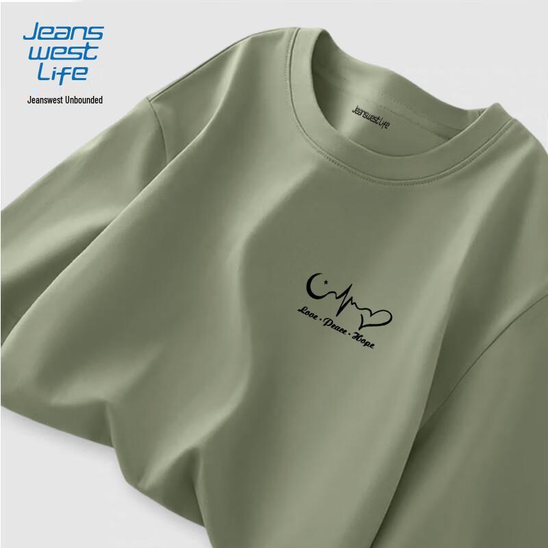 Мужская хлопковая футболка с длинным рукавом Jeanswest Life