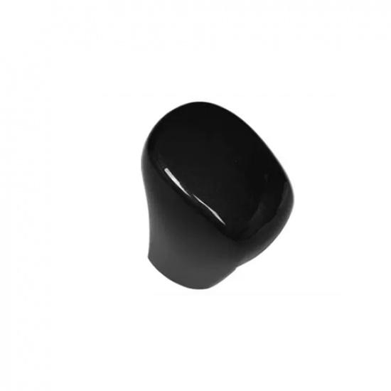 Bright black Gear Shift Knob Cover Trim 1pcs For Honda Accord -2025