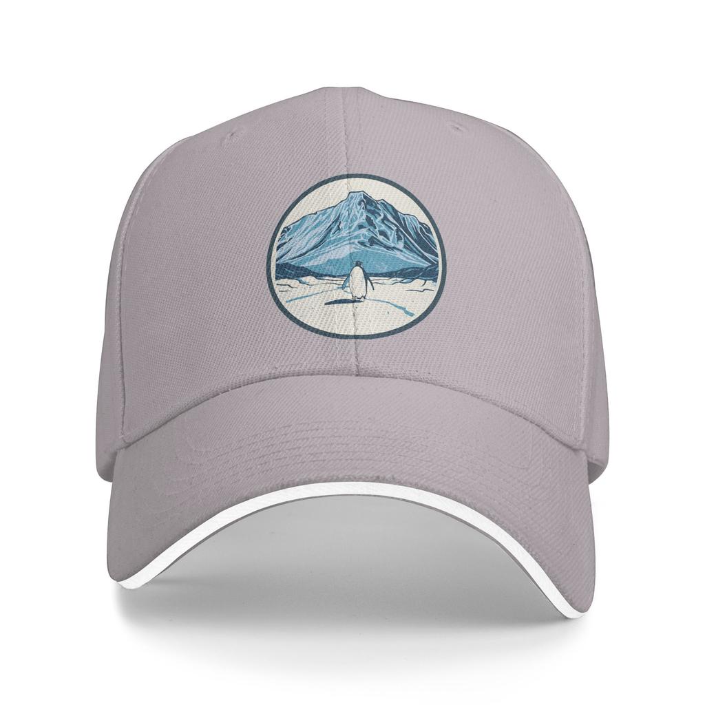 Nihilist Penguin Waiting for Meaning Casual Baseball Cap Hiking Fishing Trucker Hat Summer Sun Couple Unisex Fashion Baseball Caps