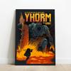 Мультфильм Dark Souls Игра Музыка Плакаты YHORM THE GIANT Картина на холсте THE ABYSSWALKER Настенное искусство HD Картина Гостиная Домашний декор