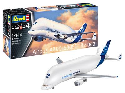 Немецкий Revell 1/144 Airbus A300-600ST Beluga Пластиковый набор модели 03817
