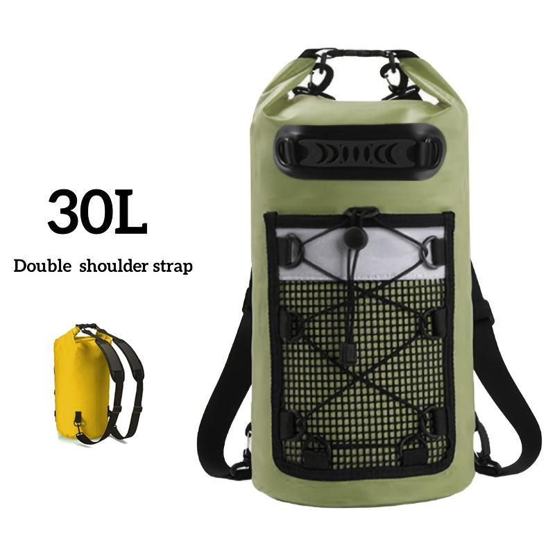 Swimming PVC Pack Dry Bag Backpack for Women Men 10L 20L Waterproof Shoulder Kayak Trekking Drifting Rafting Surfing Boating Bag