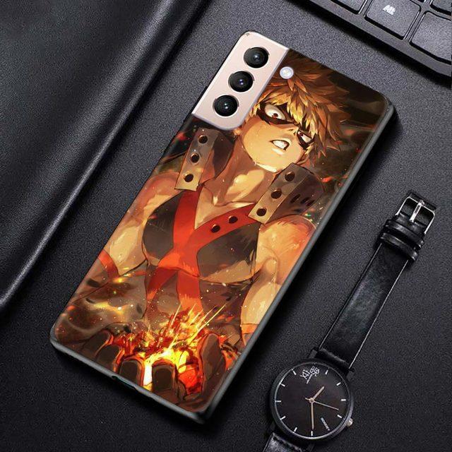 My Hero Academia Phone Shell For Samsung Galaxy S21 S20 S10 S9 S8 Plus Ultra 5g S10lite S10e S7edge S20 S21 Fe Soft Cover Case