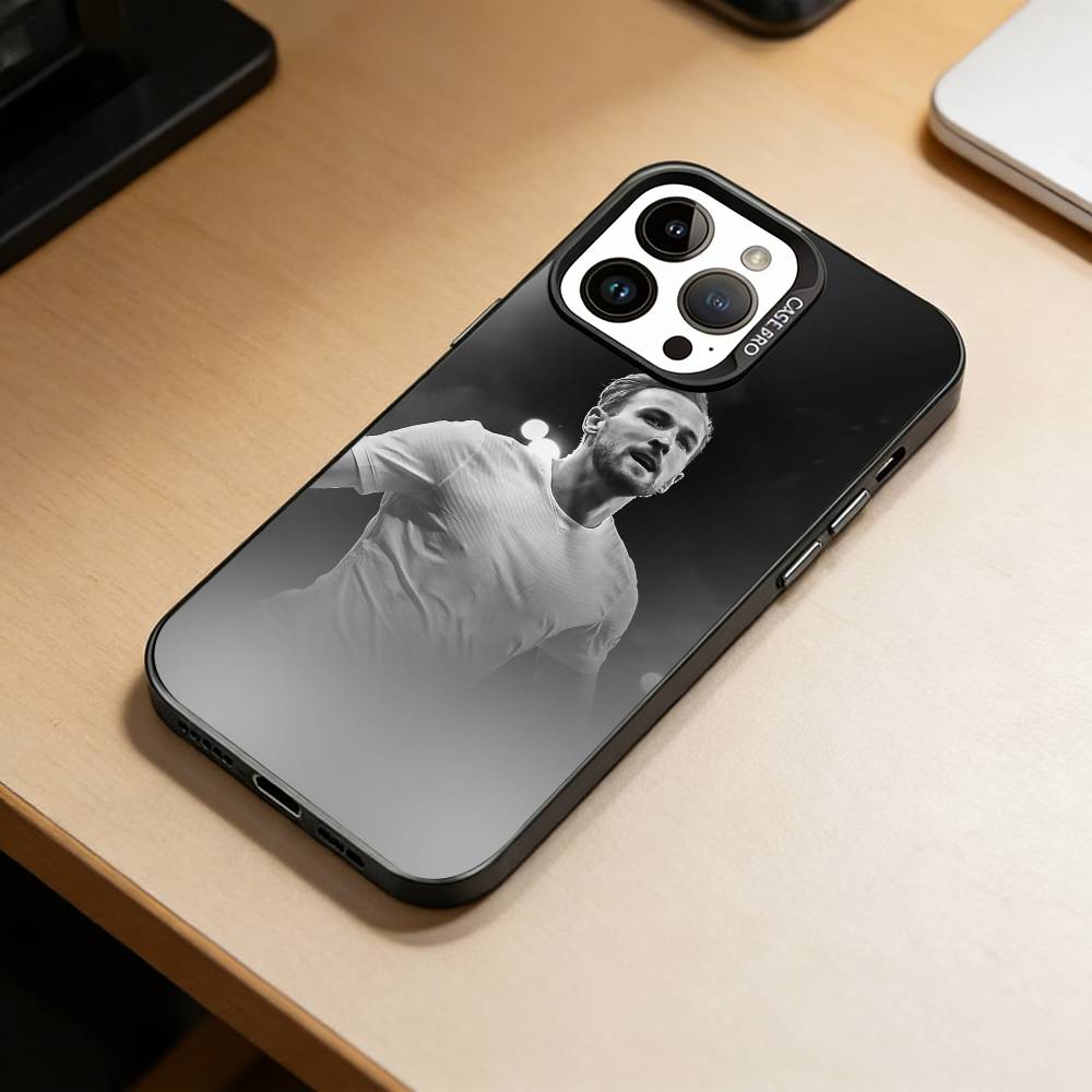 H-Гарри К-Кейн Чехол для телефона для iPhone 17,16,15,14,13,12,11 Plus,Pro Max,XS,Красочный Серебряный чехол для телефона Funda Cover