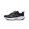 Li Ning Young20 Lightweight Comfortable Non-Slip Shock Absorbing Breathable Low-Top Running Shoes Kids Sneaker Black Gray YKFT046-3