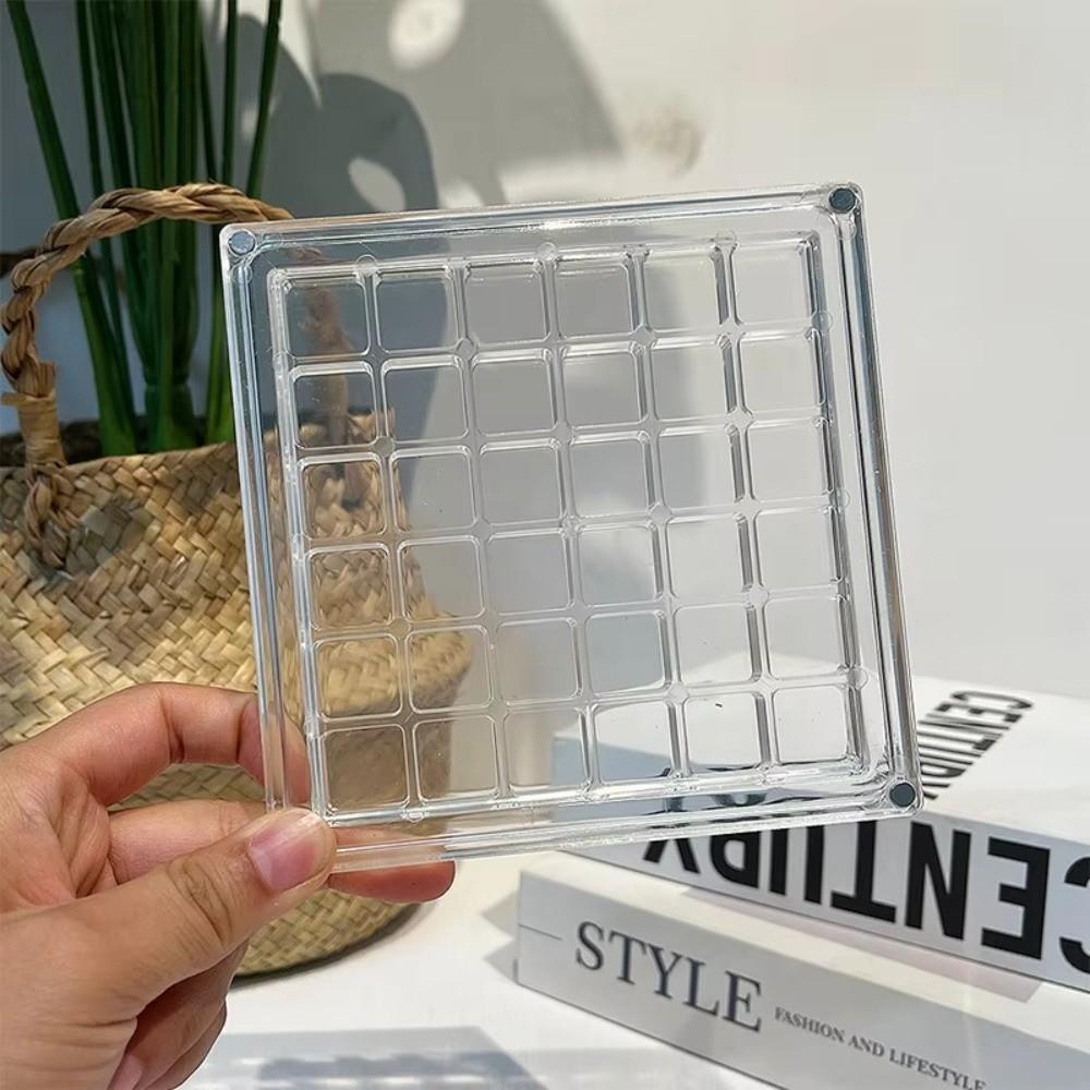 36/64/100 Grids Display Box Acrylic Organizer Box New Storage Containers Gems Display