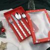 HANYANG Stainless Steel Tableware Family Hotel Supplies Steak Knife, Fork and Spoon Set Western-style Tableware