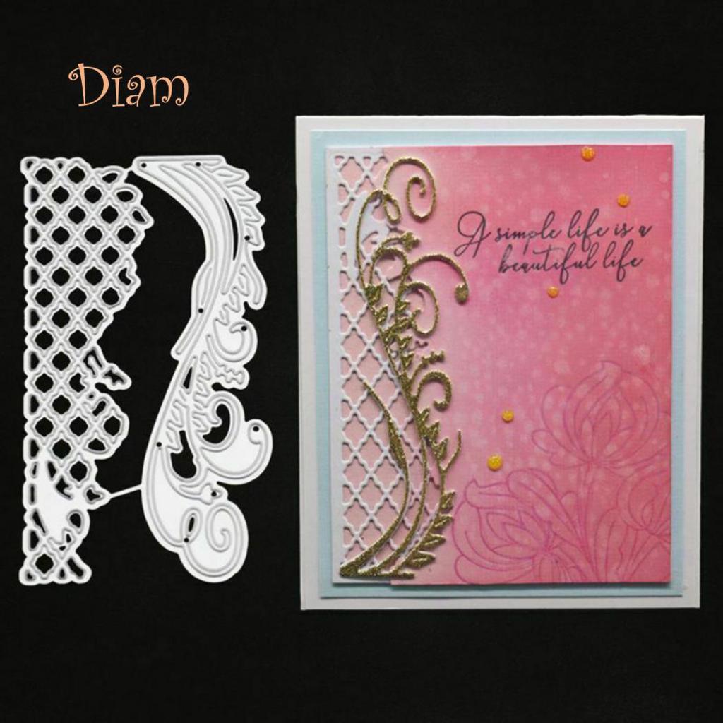 Blackhors Flower Backdrop Metal Cutting Dies DIY Scrapbook Paper Cards Album Photo Craft