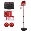 170CM Adjustable Height Basketball Stand Children Game Training Equipment Set for Indoor Outdoor