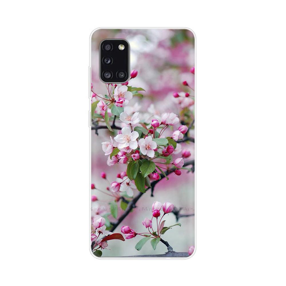 Чехол для Samsung Galaxy A31 Мягкий силиконовый чехол из ТПУ для Samsung A31 A 31 SM-A315F Силиконовая задняя крышка Чехол для телефона Samsung A31