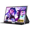 4K Mobile Monitor Inch UHD HDR Portable Gaming Monitor sRGB Lightweight Metal Touchscreen Mini HDMI Travel for Switch 15.6 120% Type-C Laptop, PC,