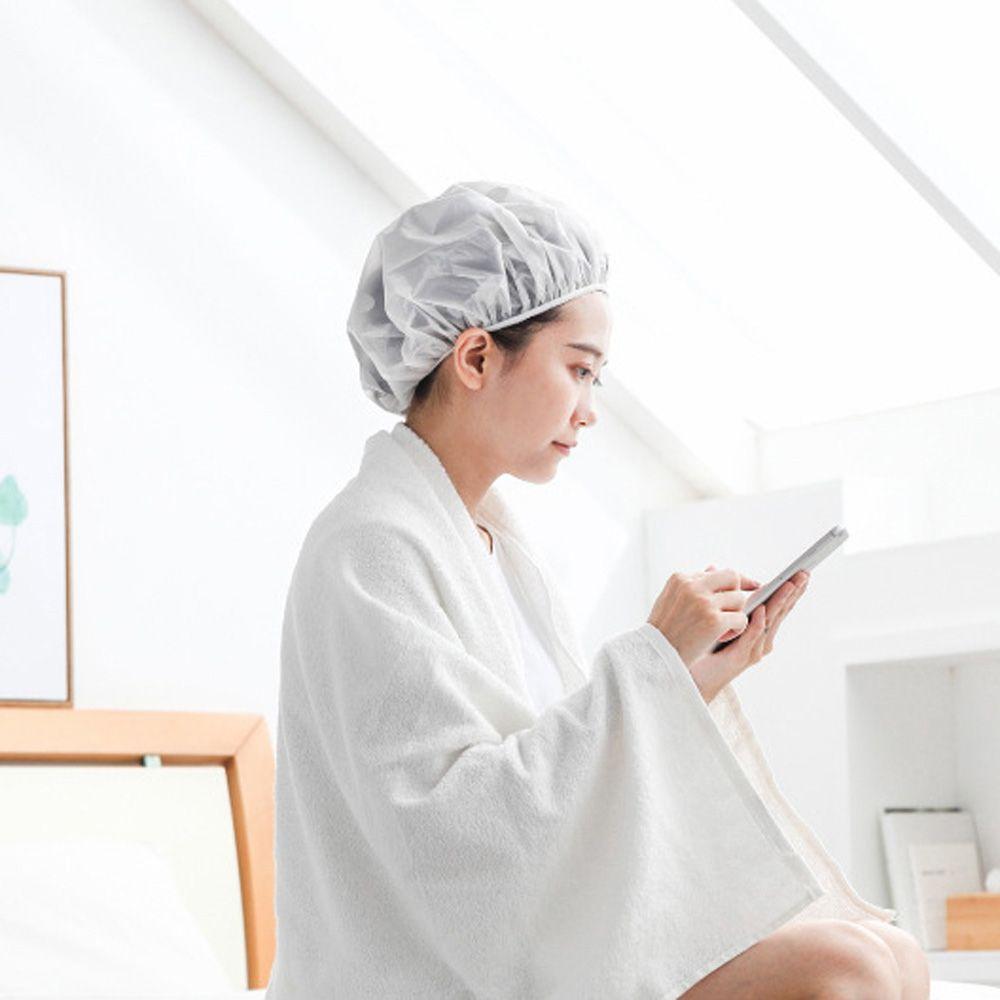 1pcs Elastic Women Bathroom Products Adult Hotel Shower Cap Head Cover Bath Hat Hair Cover