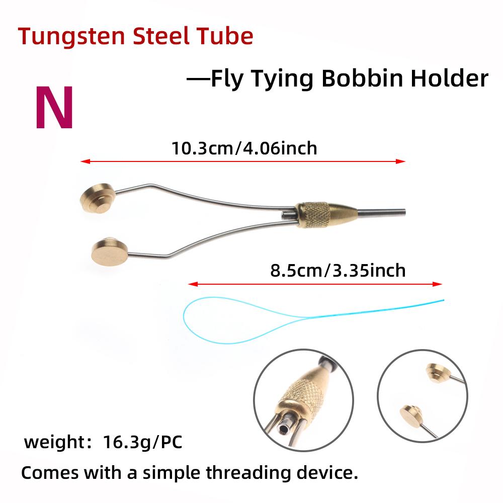 Bimoo Новое поступление, держатель для шпули нахлыстом, легкий вес, инструменты для вязания нахлыстом для стандартной и маленькой шпульки