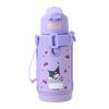 Sanrio Stainless Steel for Insulates Hot or Cold 620mL with 670mL with Direct Includes Name Product 096075 2-Way Bottle, Kuromi, Kids, Drinks,