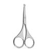 Stainless Steel Curved Nose Hair & Eyebrow Scissors for Men & Women