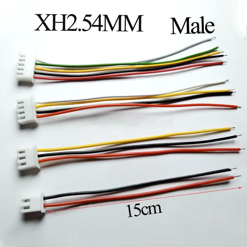1 пара PH 2,0 мм XH2,54 мм 2/3/4/5/6-контактный разъем мама-папа / PH2,0 XH2,54 мм Разъем-розетка для клеммных проводов Кабельный разъем 26AWG 15 см