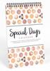Inkdotpot Abstract Perpetual Calendar, Important Dates To Remember- 6x9 Monthly and Daily  Journal for Special Days