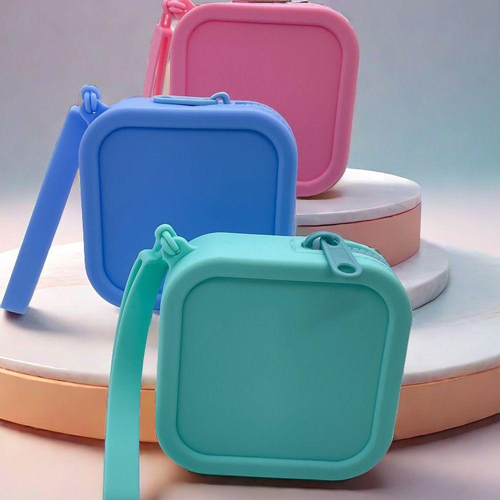 Водонепроницаемый кошелек для монет, косметичка на молнии, простая сумка для наушников, для женщин и девочек