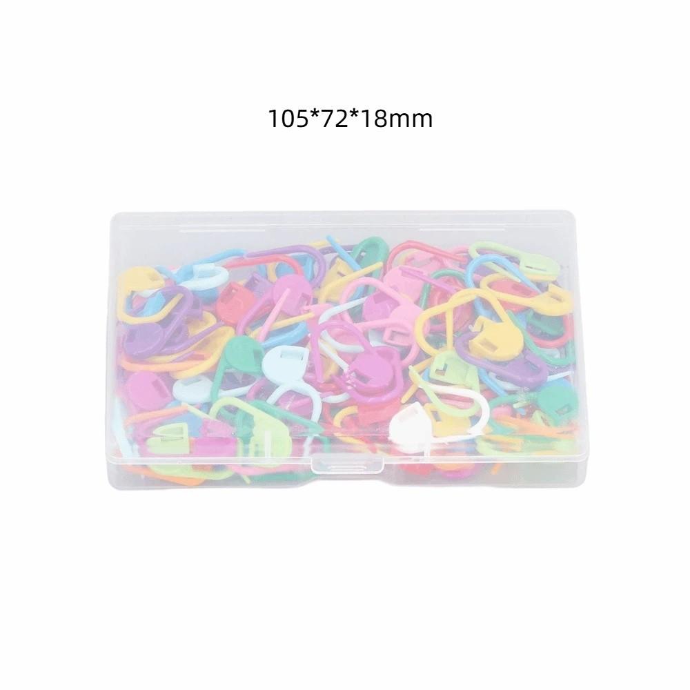 120 Pcs Plastic Crochet Markers 105*72*18mm Needle Clips Convenient Stitch Markers Yarn Crafts