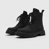 Men Women Martin Boots Autumn Winter Casual Ankle Boots Non‑Slip Wear‑Resistant Lace‑Up Shoes Outdoor Daily Footwear