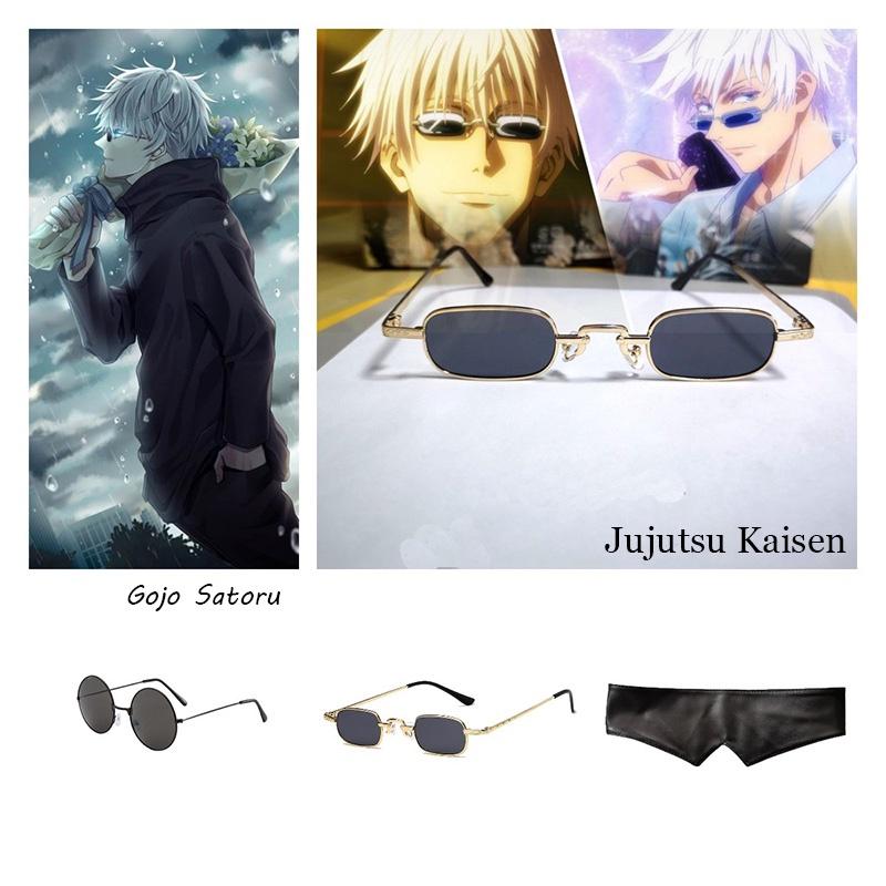 Jujutsu Kaisen Годжо Сатору Солнцезащитные очки Стильная защита от солнца
