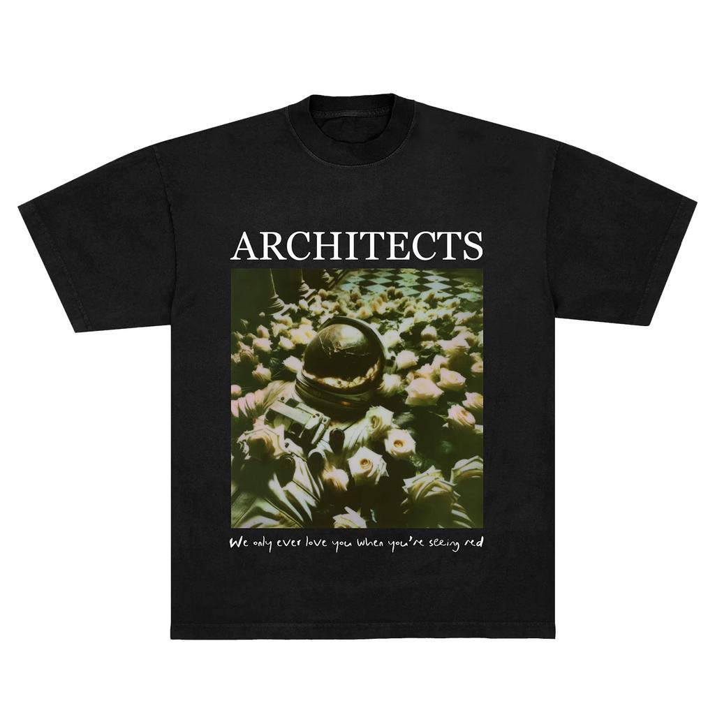 THE EYE BETWEEN TEE Architects Heavy Unisextal Band Tshirt Cotton Casual Loose Unisex Tshirts Grunge Unisex Streetwear Unisex Clothing