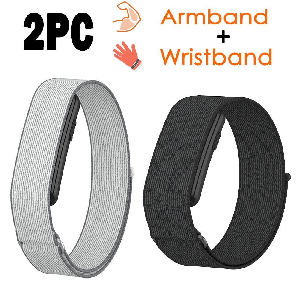 Нейлоновый тканый ремешок для Garmin CIRQA Smart Band Фитнес-трекер Запасной наручный/наплечный ремешок Наплечный ремешок для бицепса для Garmin CIRQA Аксессуар