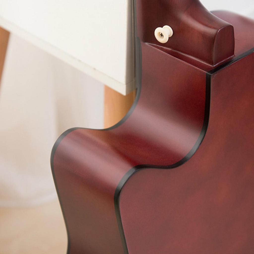 38"" Full Size Adult 6 Strings Cutaway Folk Acoustic Guitar for Students Beginners (Black)