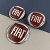 Значок с логотипом на решетку радиатора Fiat 500 FM0494S1 Модифицированная наклейка на автомобиль