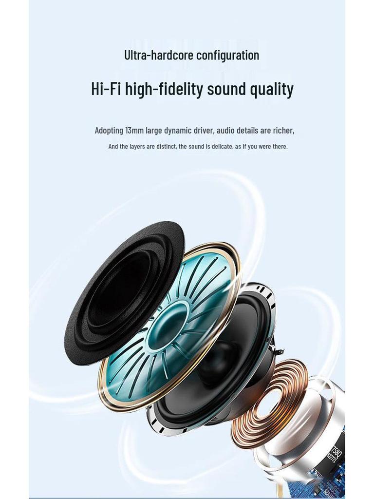 Новые высококачественные умные беспроводные Bluetooth-наушники-вкладыши TWS с шумоподавлением