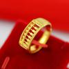 Maths Number Jewelry High Quality for Unisex Titanium Rings Opening Ring Abacus Ring Finger Ring