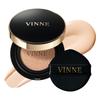 VINNE Эссенция Сияние Glow Cushion Cushion 15г Высокое Сияние Корейская Косметика 21 Светлый [Официальный VINNE] [SPF50+/PA++++] Тональный крем, (2 оттенка) /